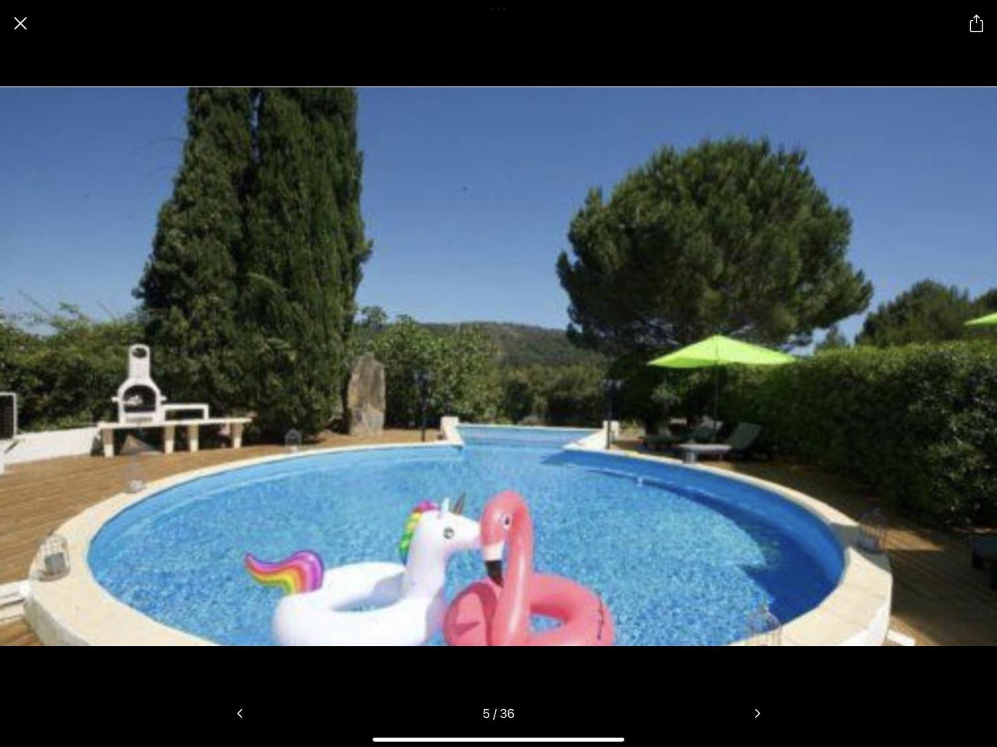 La Villa Du Menhir Chambre D'Hotes Bize-Minervois Bagian luar foto