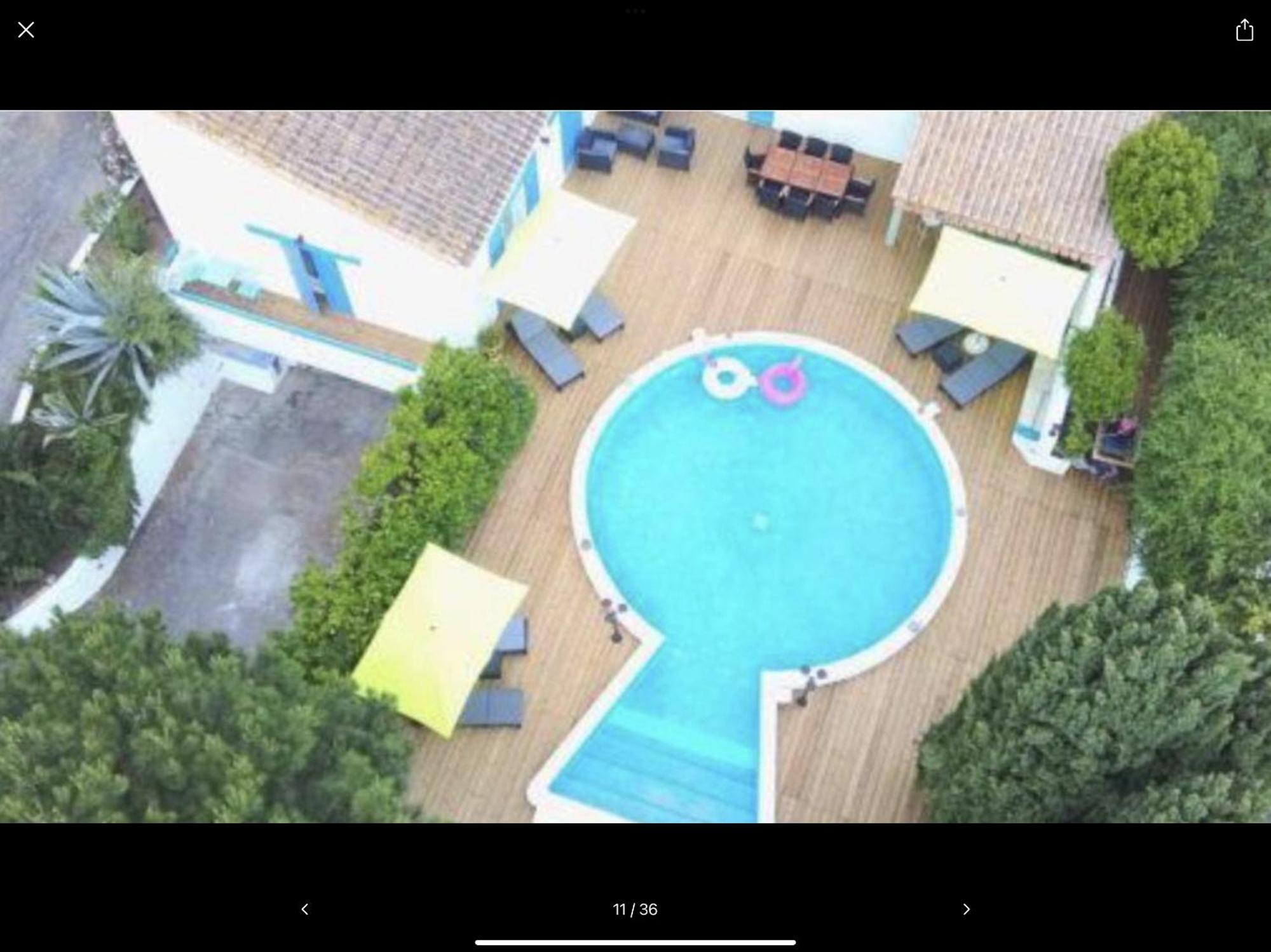 La Villa Du Menhir Chambre D'Hotes Bize-Minervois Bagian luar foto