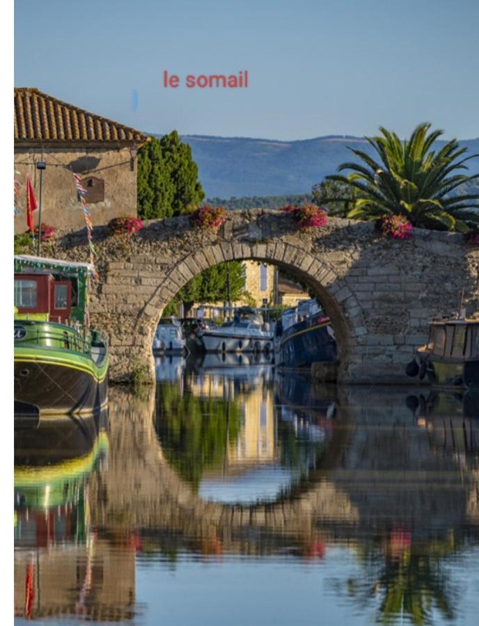 La Villa Du Menhir Chambre D'Hotes Bize-Minervois Bagian luar foto