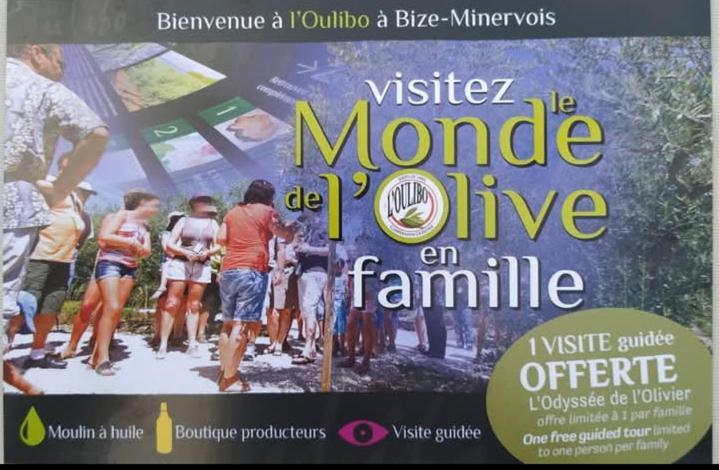 La Villa Du Menhir Chambre D'Hotes Bize-Minervois Bagian luar foto