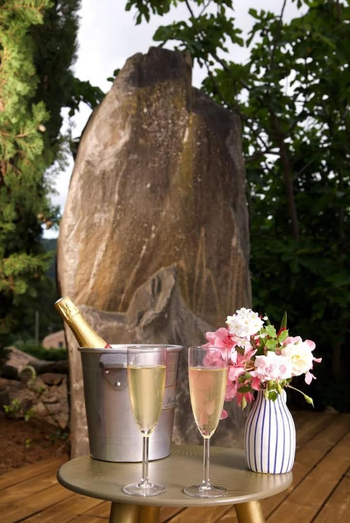 La Villa Du Menhir Chambre D'Hotes Bize-Minervois Bagian luar foto
